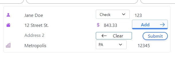 Multi Bill Payer Info Box